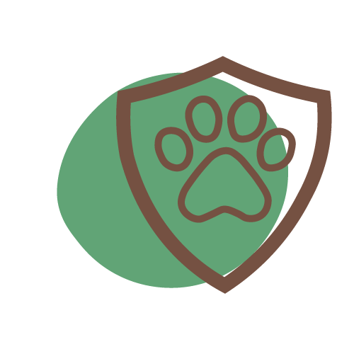 Icona di un cane vitale e attivo